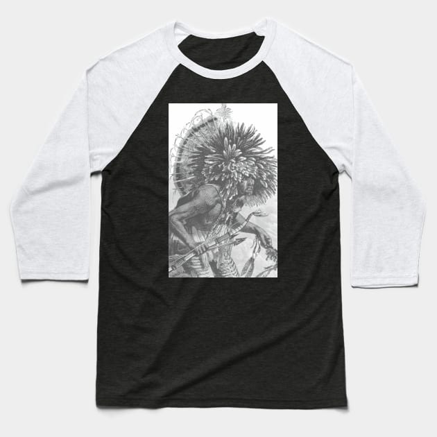 Medicine Man Baseball T-Shirt by Creative Art Store